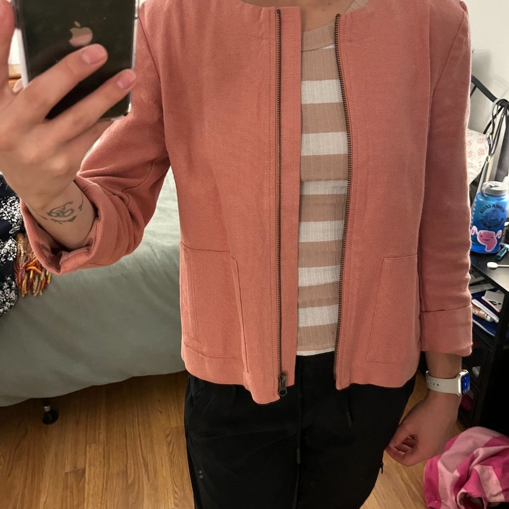 Pink Loft Jacket size 8 - Picture 2 of 5